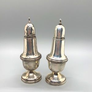 Arrowsmith Sterling Salt and Pepper Shakers